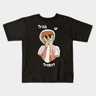 Boo with Text Kids T-Shirt